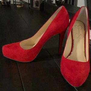 Jessica Simpson Red Heels